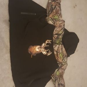 Winter camo jacket deer